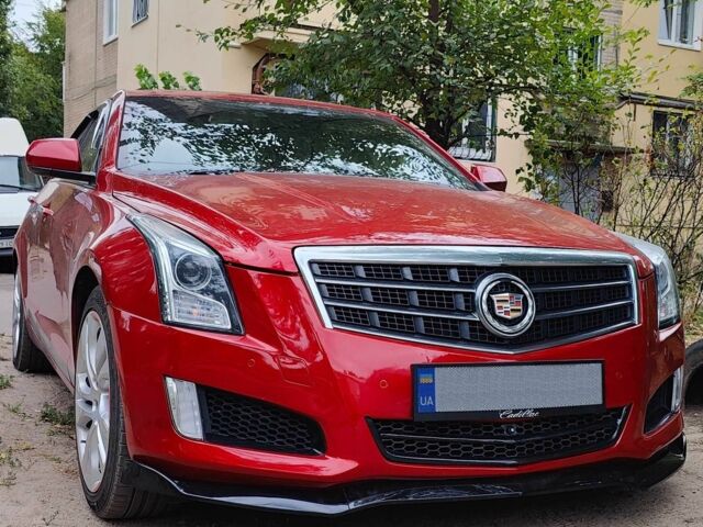 Красный Кадиллак АТС, объемом двигателя 2 л и пробегом 46 тыс. км за 14099 $, фото 5 на Automoto.ua