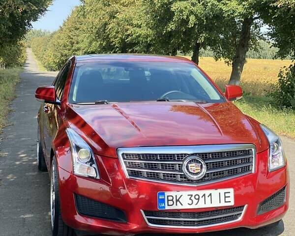 Красный Кадиллак АТС, объемом двигателя 2 л и пробегом 181 тыс. км за 12500 $, фото 2 на Automoto.ua