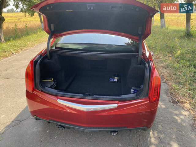 Красный Кадиллак АТС, объемом двигателя 2 л и пробегом 181 тыс. км за 12500 $, фото 7 на Automoto.ua