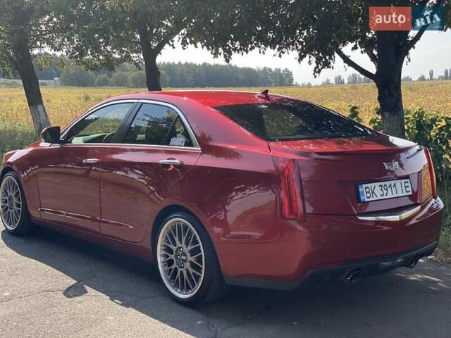 Красный Кадиллак АТС, объемом двигателя 2 л и пробегом 181 тыс. км за 12500 $, фото 4 на Automoto.ua