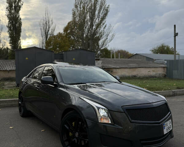 Серый Кадиллак АТС, объемом двигателя 2 л и пробегом 149 тыс. км за 12700 $, фото 3 на Automoto.ua