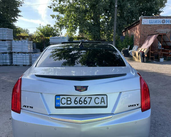 Кадиллак АТС 2014 в Нежине на Automoto.ua Серый Кадиллак АТС, объемом двигателя 2 л и пробегом 125 тыс. км за 12999 $, фото 4 на Automoto.ua