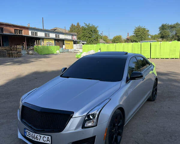 Кадиллак АТС 2014 в Нежине на Automoto.ua Серый Кадиллак АТС, объемом двигателя 2 л и пробегом 125 тыс. км за 12999 $, фото 11 на Automoto.ua