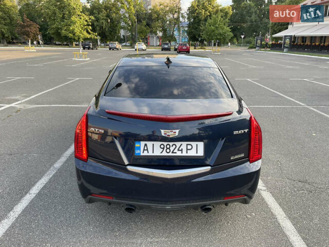 Синий Кадиллак АТС, объемом двигателя 2 л и пробегом 50 тыс. км за 15200 $, фото 4 на Automoto.ua