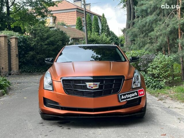 Оранжевый Кадиллак АТС, объемом двигателя 2 л и пробегом 56 тыс. км за 14940 $, фото 1 на Automoto.ua