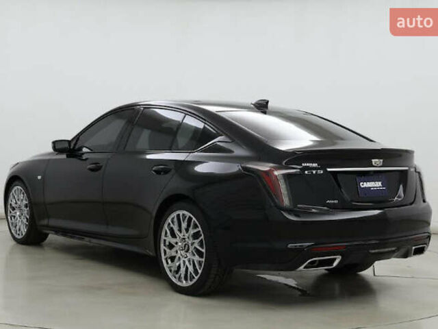 Черный Кадиллак CT5, объемом двигателя 2 л и пробегом 46 тыс. км за 2900 $, фото 4 на Automoto.ua