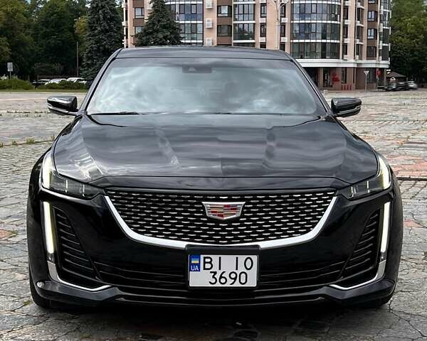 Черный Кадиллак CT5, объемом двигателя 2 л и пробегом 27 тыс. км за 32000 $, фото 2 на Automoto.ua