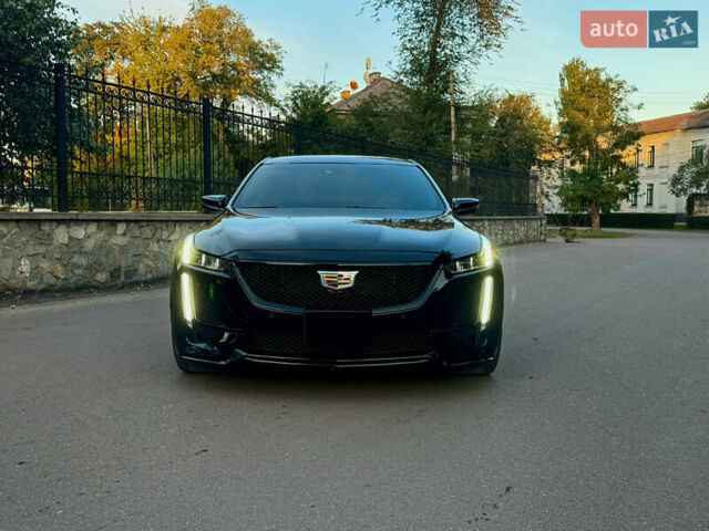 Черный Кадиллак CT5, объемом двигателя 3 л и пробегом 42 тыс. км за 47000 $, фото 4 на Automoto.ua