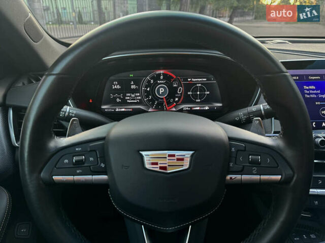 Черный Кадиллак CT5, объемом двигателя 3 л и пробегом 42 тыс. км за 47000 $, фото 15 на Automoto.ua