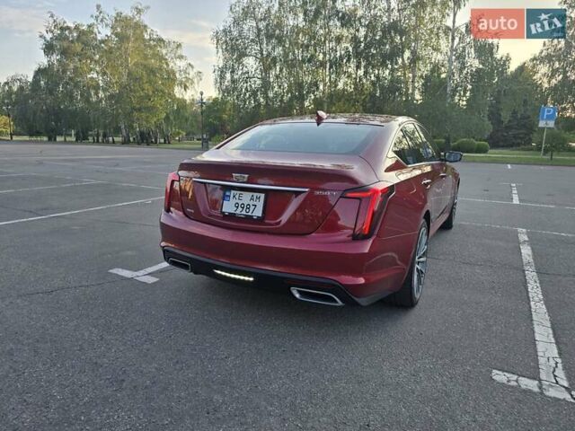 Красный Кадиллак CT5, объемом двигателя 2 л и пробегом 81 тыс. км за 33500 $, фото 76 на Automoto.ua