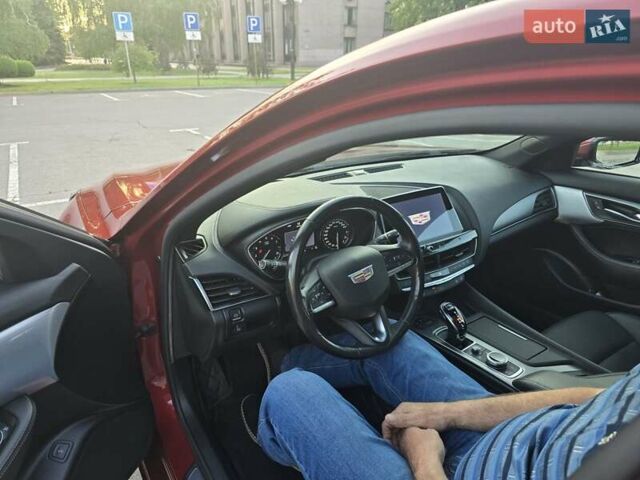 Красный Кадиллак CT5, объемом двигателя 2 л и пробегом 81 тыс. км за 32500 $, фото 12 на Automoto.ua