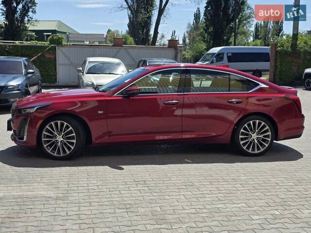 Красный Кадиллак CT5, объемом двигателя 2 л и пробегом 81 тыс. км за 32500 $, фото 7 на Automoto.ua