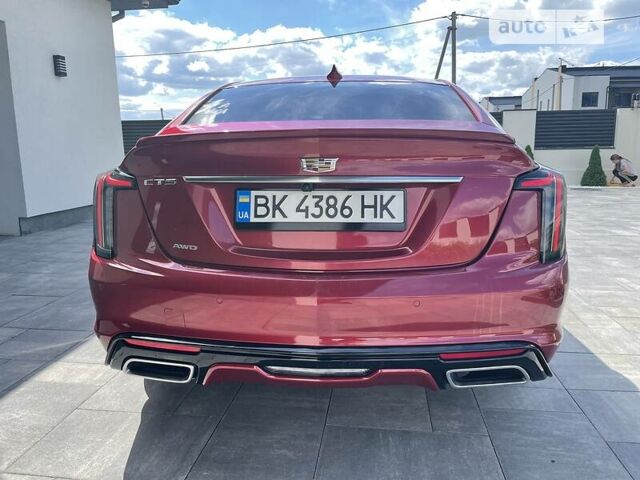 Красный Кадиллак CT5, объемом двигателя 2 л и пробегом 13 тыс. км за 23500 $, фото 6 на Automoto.ua