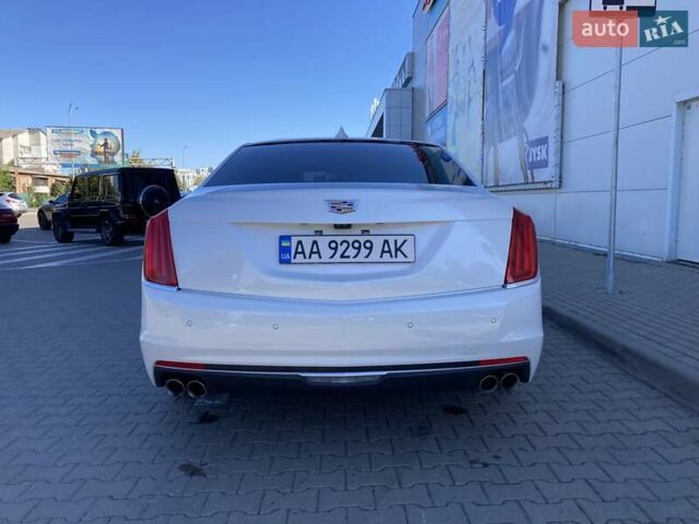 Белый Кадиллак CT6, объемом двигателя 3 л и пробегом 44 тыс. км за 21900 $, фото 2 на Automoto.ua