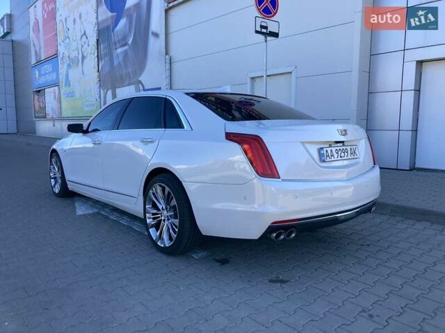 Белый Кадиллак CT6, объемом двигателя 3 л и пробегом 44 тыс. км за 21900 $, фото 5 на Automoto.ua