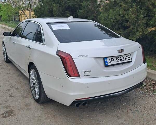 Білий Каділак CT6, об'ємом двигуна 3.6 л та пробігом 67 тис. км за 26300 $, фото 4 на Automoto.ua