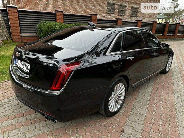 Черный Кадиллак CT6, объемом двигателя 2 л и пробегом 52 тыс. км за 36000 $, фото 1 на Automoto.ua