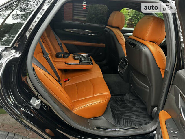 Черный Кадиллак CT6, объемом двигателя 2 л и пробегом 52 тыс. км за 27950 $, фото 7 на Automoto.ua
