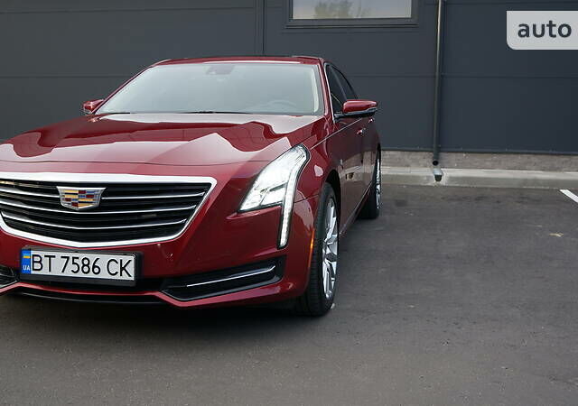 Красный Кадиллак CT6, объемом двигателя 3.6 л и пробегом 24 тыс. км за 39000 $, фото 3 на Automoto.ua