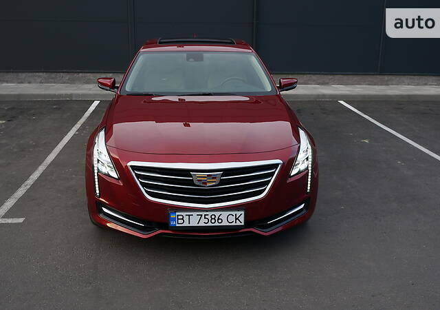 Красный Кадиллак CT6, объемом двигателя 3.6 л и пробегом 24 тыс. км за 39000 $, фото 2 на Automoto.ua