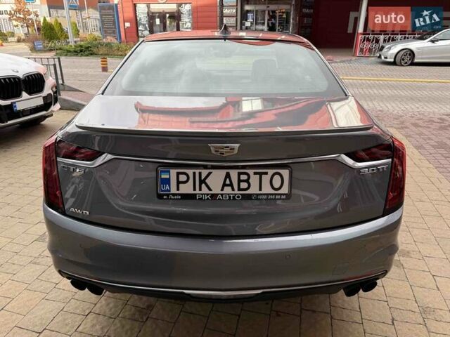 Серый Кадиллак CT6, объемом двигателя 3 л и пробегом 161 тыс. км за 39900 $, фото 6 на Automoto.ua