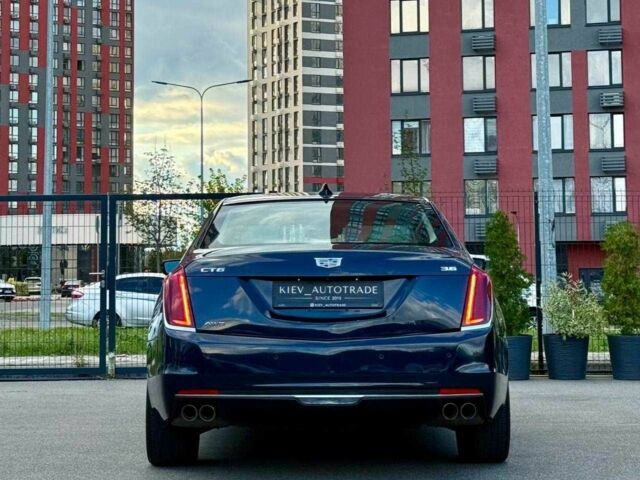 Синий Кадиллак CT6, объемом двигателя 3.6 л и пробегом 91 тыс. км за 20900 $, фото 6 на Automoto.ua