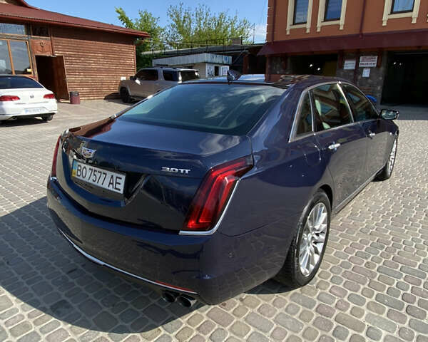 Синій Каділак CT6, об'ємом двигуна 3 л та пробігом 68 тис. км за 31500 $, фото 4 на Automoto.ua