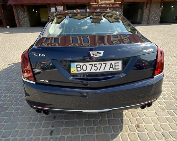 Синій Каділак CT6, об'ємом двигуна 3 л та пробігом 68 тис. км за 31500 $, фото 2 на Automoto.ua