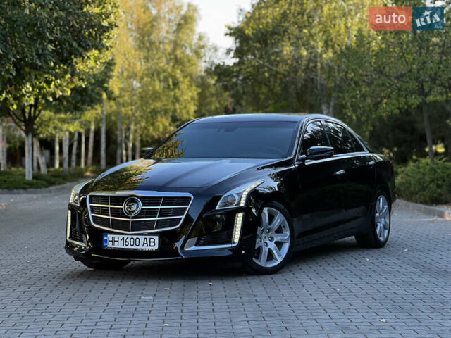 Черный Кадиллак СТС, объемом двигателя 3.56 л и пробегом 146 тыс. км за 17800 $, фото 4 на Automoto.ua