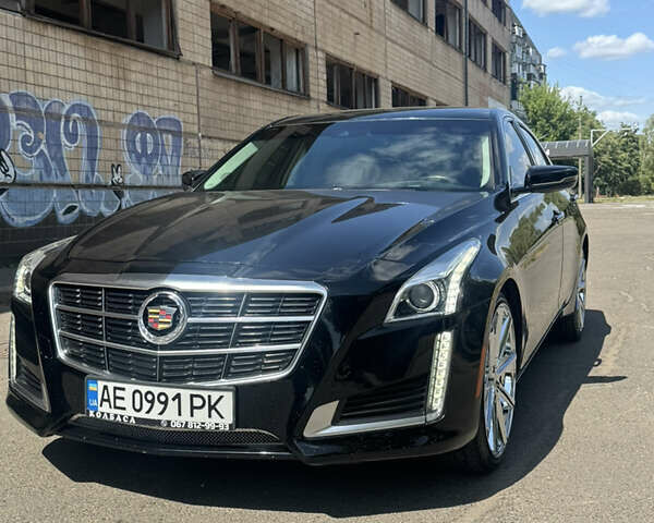 Черный Кадиллак СТС, объемом двигателя 2 л и пробегом 184 тыс. км за 16000 $, фото 1 на Automoto.ua