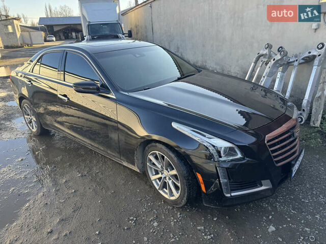 Черный Кадиллак СТС, объемом двигателя 2 л и пробегом 260 тыс. км за 10100 $, фото 1 на Automoto.ua