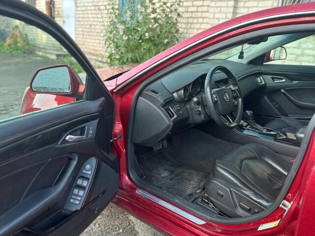 Красный Кадиллак СТС, объемом двигателя 3.6 л и пробегом 160 тыс. км за 8200 $, фото 9 на Automoto.ua