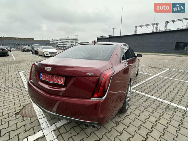 Червоний Каділак CTS, об'ємом двигуна 3.6 л та пробігом 190 тис. км за 22500 $, фото 17 на Automoto.ua