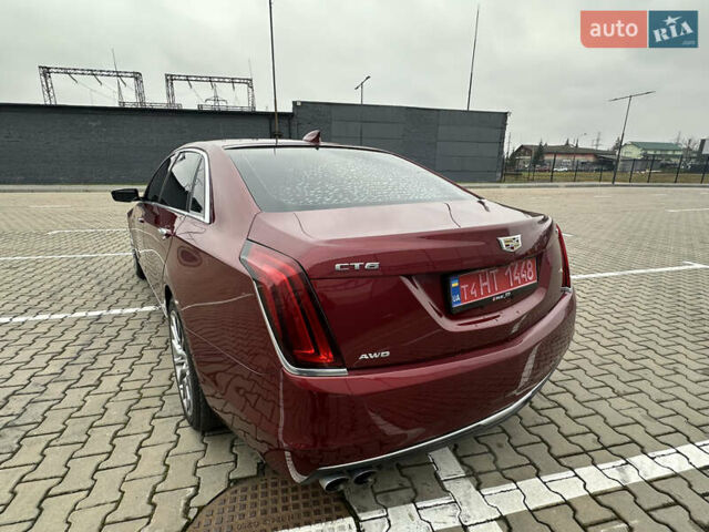 Червоний Каділак CTS, об'ємом двигуна 3.6 л та пробігом 190 тис. км за 22500 $, фото 18 на Automoto.ua