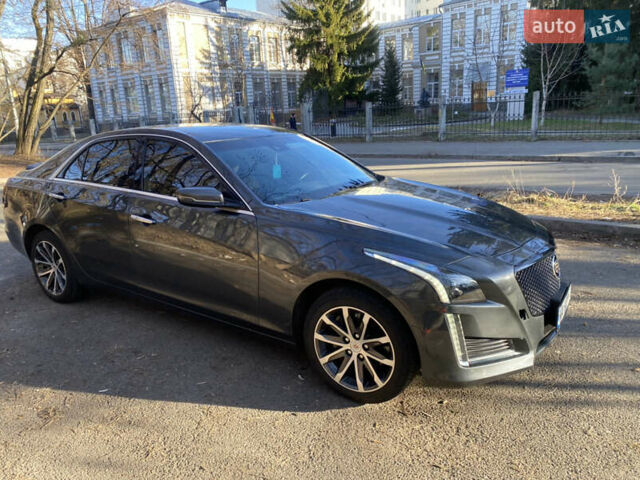 Серый Кадиллак СТС, объемом двигателя 2 л и пробегом 86 тыс. км за 18000 $, фото 1 на Automoto.ua