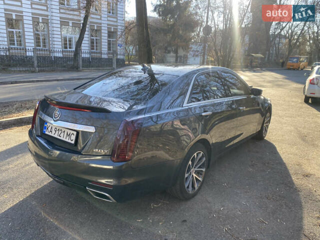 Серый Кадиллак СТС, объемом двигателя 2 л и пробегом 86 тыс. км за 18000 $, фото 2 на Automoto.ua