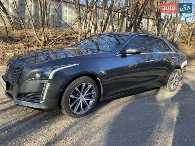 Серый Кадиллак СТС, объемом двигателя 2 л и пробегом 86 тыс. км за 18000 $, фото 5 на Automoto.ua