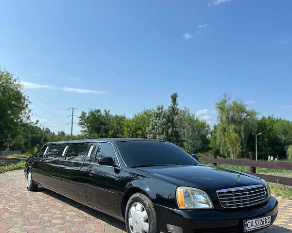 Черный Кадиллак ДеВиль, объемом двигателя 4.57 л и пробегом 150 тыс. км за 6555 $, фото 2 на Automoto.ua