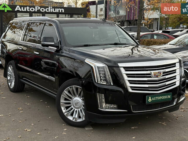 Кадиллак Эскалейд 2015 в Киеве на Automoto.ua Черный Кадиллак Эскалейд, объемом двигателя 6.16 л и пробегом 82 тыс. км за 64999 $, фото 3 на Automoto.ua