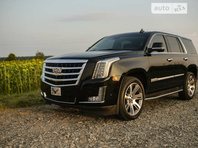 Черный Кадиллак Эскалейд, объемом двигателя 6.2 л и пробегом 48 тыс. км за 55000 $, фото 1 на Automoto.ua