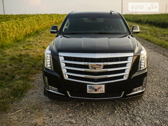 Черный Кадиллак Эскалейд, объемом двигателя 6.2 л и пробегом 48 тыс. км за 55000 $, фото 10 на Automoto.ua