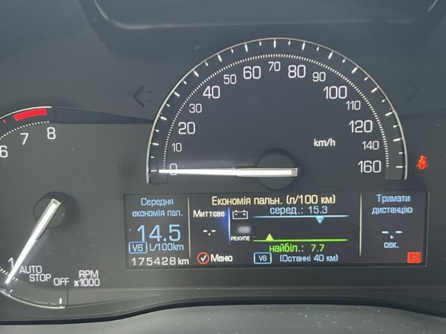 Чорний Каділак XT5, об'ємом двигуна 3.6 л та пробігом 173 тис. км за 20500 $, фото 6 на Automoto.ua