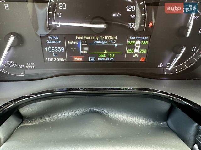 Серый Кадиллак XT5, объемом двигателя 3.6 л и пробегом 109 тыс. км за 25700 $, фото 15 на Automoto.ua