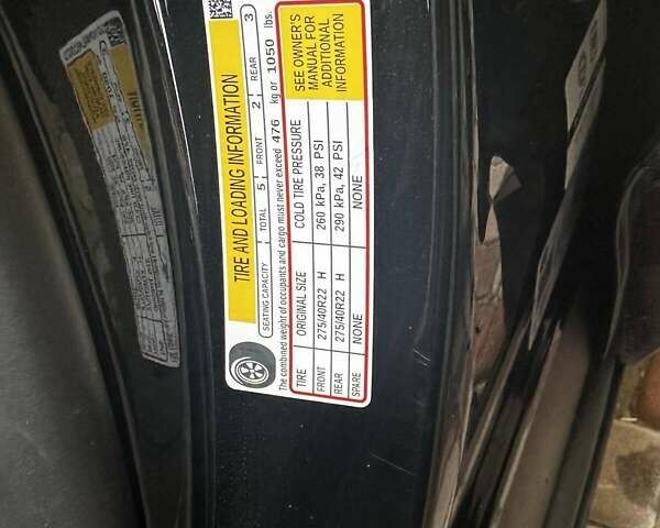Чорний Каділак Lyriq, об'ємом двигуна 0 л та пробігом 23 тис. км за 49990 $, фото 8 на Automoto.ua