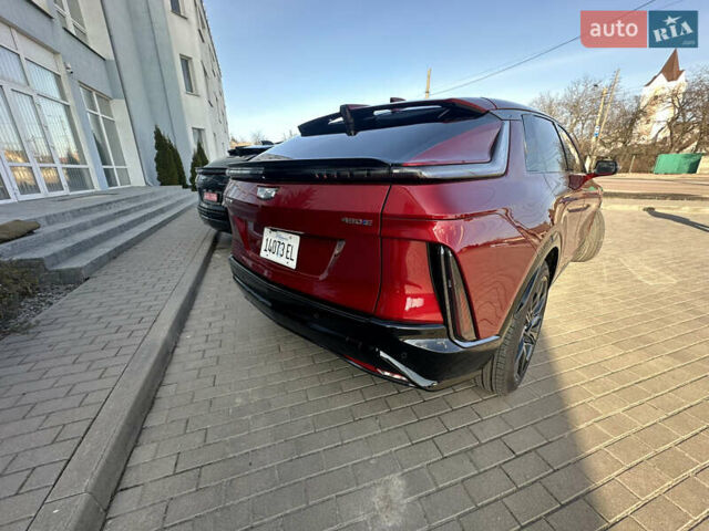 Червоний Каділак Lyriq, об'ємом двигуна 0 л та пробігом 7 тис. км за 49999 $, фото 11 на Automoto.ua