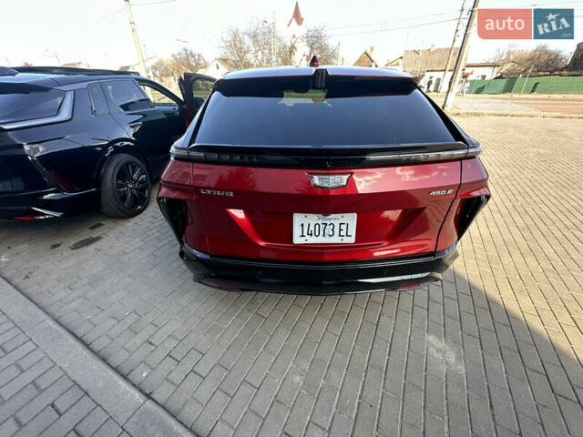 Червоний Каділак Lyriq, об'ємом двигуна 0 л та пробігом 7 тис. км за 49999 $, фото 12 на Automoto.ua