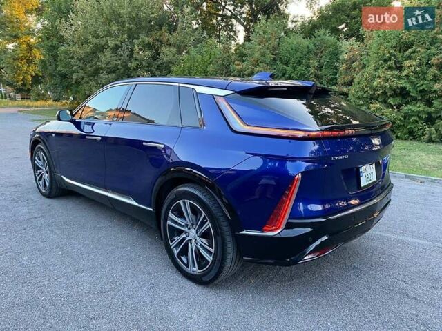 Синій Каділак Lyriq, об'ємом двигуна 0 л та пробігом 22 тис. км за 39000 $, фото 9 на Automoto.ua