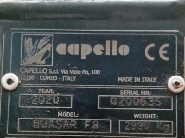 Капелло Quasar F8, объемом двигателя 0 л и пробегом 0 тыс. км за 24241 $, фото 5 на Automoto.ua