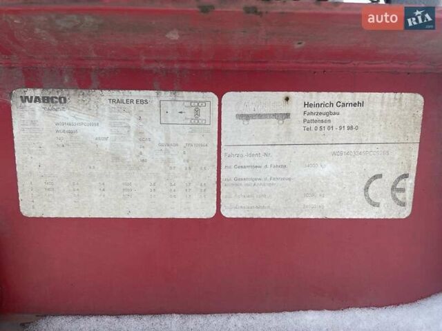 Червоний Карнехл ЦХКС, об'ємом двигуна 0 л та пробігом 99 тис. км за 10000 $, фото 5 на Automoto.ua