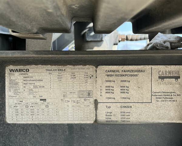 Сірий Карнехл CHKS/AH, об'ємом двигуна 0 л та пробігом 100 тис. км за 24000 $, фото 8 на Automoto.ua